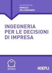 Ingegneria per le decisioni d impresa