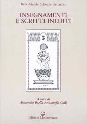 Insegnamenti e scritti inediti