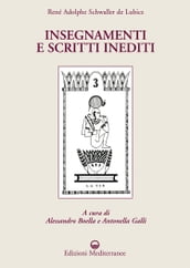 Insegnamenti e scritti inediti