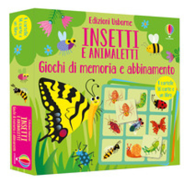 Insetti e animaletti. Ediz. a colori. Con gadget. Con 36 Carte - Kate Nolan