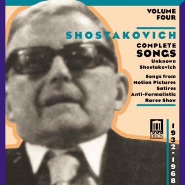 Integrale delle romanze vol.4: lo shosta - Dimitri Shostakovich