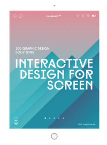 Interactive design for screen. 100 graphic design solutions