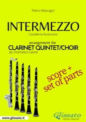 Intermezzo - Clarinet quintet/choir score & parts