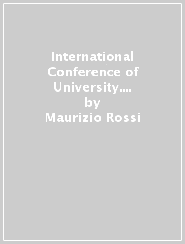 International Conference of University. Curses in Design 2009 - Maurizio Rossi