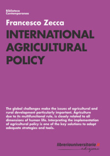 International agricultural policy - Francesco Zecca