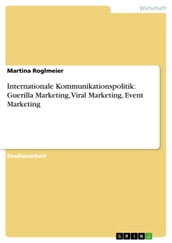 Internationale Kommunikationspolitik: Guerilla Marketing, Viral Marketing, Event Marketing