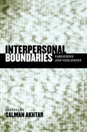 Interpersonal Boundaries