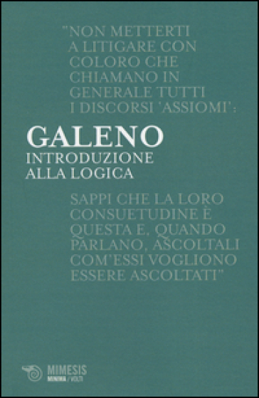 Introduzione alla logica - Claudio Galeno