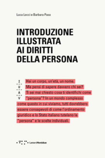 Introduzione illustrata ai diritti della persona - Barbara Pasa