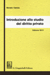 Introduzione allo studio del diritto privato