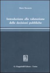 Introduzione alla valutazione delle decisioni pubbliche