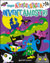 Inventamostri. Storie attaccastacca. Con adesivi. Ediz. illustrata