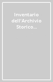 Inventario dell Archivio Storico (1944-1957)