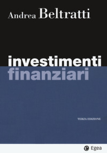 Investimenti finanziari - Andrea Beltratti