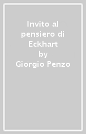 Invito al pensiero di Eckhart