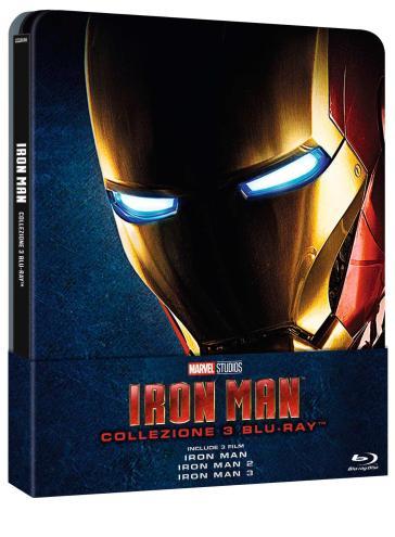 Iron man (3 Blu-Ray)(steelbook) (collezione 3 Blu-ray) - Jon Favreau - Shane Black