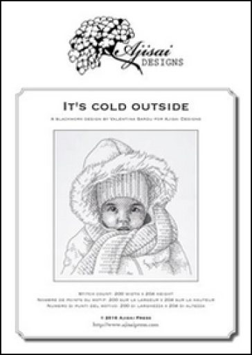 It's cold outside. Blackwork design. Ediz. italiana, inglese e francese - Valentina Sardu
