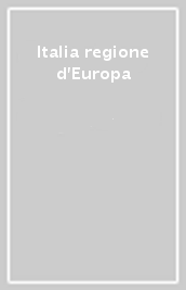 Italia regione d