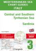 Italy Central and Southern Tyrrhenian Sea, Sardinia. Mediterranean sea chart-guide. Ediz. multilingue. 3.