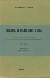 Itinéraire de Buenos-Aires à Lima