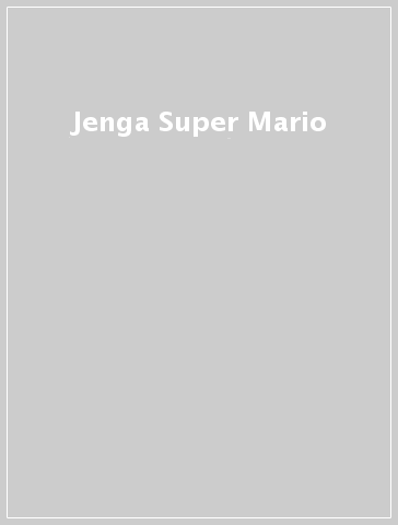 Jenga Super Mario