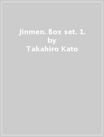 Jinmen. Box set. 1. - Takahiro Kato