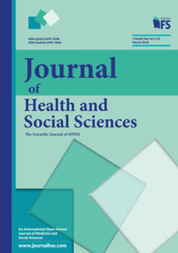 Journal of health and social sciences (2018). 1: March