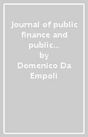 Journal of public finance and public choice (2009) vol. 2-3