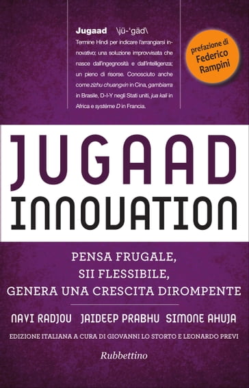 Jugaad Innovation - Federico Rampini - Jaideep Prabhu - Navi Radjou - Simone Ahuja
