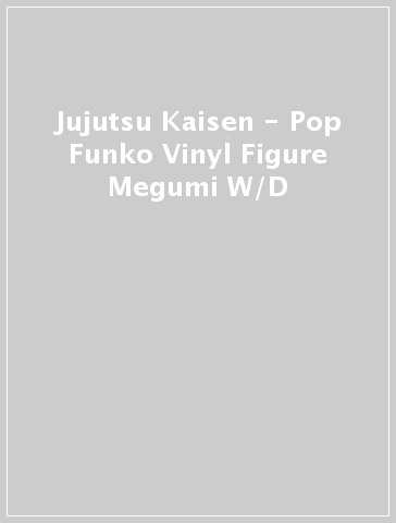 Jujutsu Kaisen - Pop Funko Vinyl Figure Megumi W/D