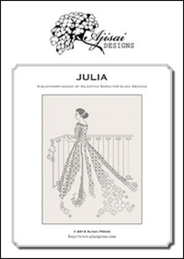 Julia. A blackwork design - Valentina Sardu
