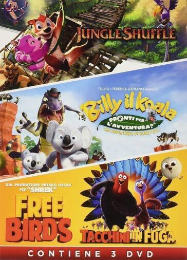 Jungle Shuffle / Billy Il Koala / Free Birds (3 Dvd) - Mauricio De la Orta - Jimmy Hayward - Taedong Park - Deane Taylor