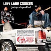 Junkyard speed ball - red & black vinyl