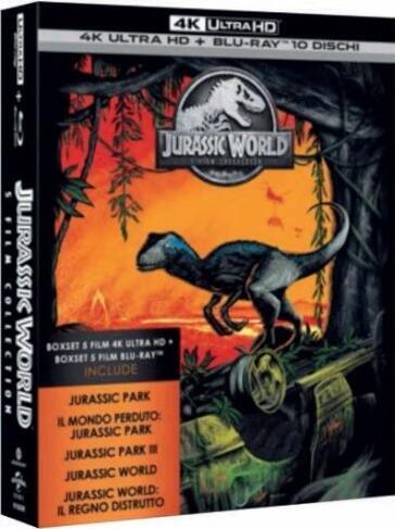 Jurassic 5 Movie Collection (5 4K Ultra Hd+5 Blu-Ray) - Juan Antonio Bayona - Joe Johnston - Steven Spielberg - Colin Trevorrow