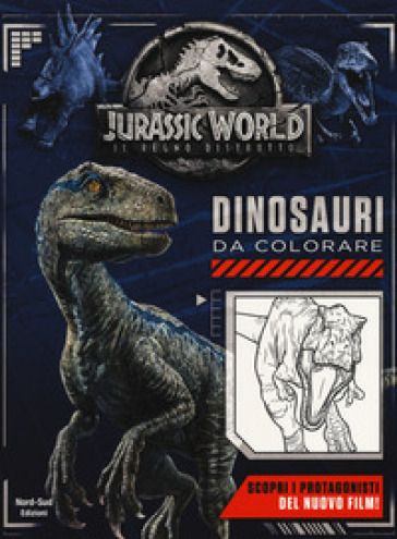 Jurassic world. Dinosauri da colorare. Ediz. a colori - Jacqui Butler