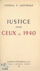 Justice pour ceux de 1940