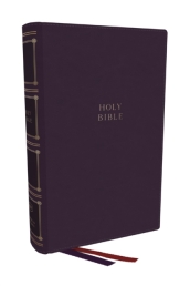 KJV Holy Bible: Compact Bible with 43,000 Center-Column Cross References, Purple Leathersoft, Red Letter, Comfort Print: King James Version