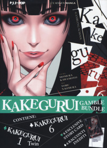 Kakegurui. Gamble bundle: Kakegurui Twin vol. 1-Kakegurui vol. 6. Con 6 Carte - Homura Kawamoto - Kei Saiki