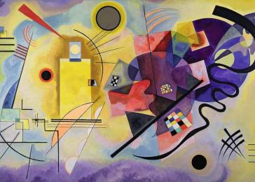 Kandinsky, Wassily:Yellow, Red, Blue