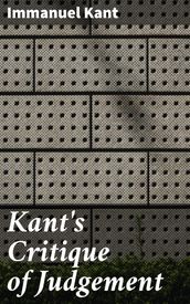 Kant s Critique of Judgement