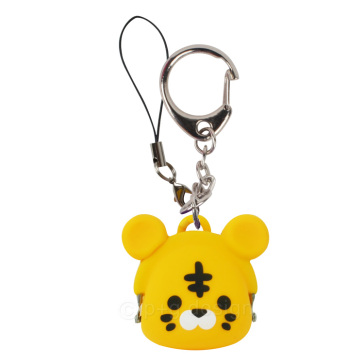 Key Ring Mimi Pochi Bit Strap Friends D04 Tiger