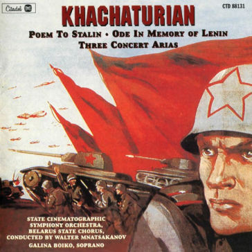 Khachaturian poem to stalin, ode in memo - Aram Khachaturian