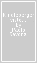 Kindleberger visto da Paolo Savona