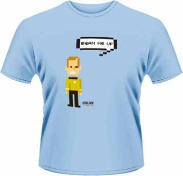 Kirk talking trexel -s- - STAR TREK =T-SHIRT=