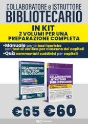 Kit Collaboratore e Istruttore bibliotecario. Manuale + Quiz commentati. Nuova ediz. Con software di simulazione