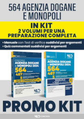 Kit Concorso 564 funzionari Agenzia delle Dogane e dei Monopoli. Manuale + Quiz commentati