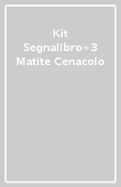 Kit Segnalibro+3 Matite Cenacolo