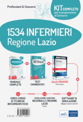 Kit concorso 1534 Infermieri Regione Lazio. Volumi per la preparazione completa al concorso. Con e-book. Con software di simulazione. Con Video