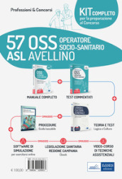 Kit concorso 57 OSS ASL Avellino. Con e-book. Con espansione online