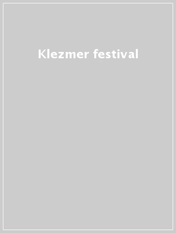 Klezmer festival